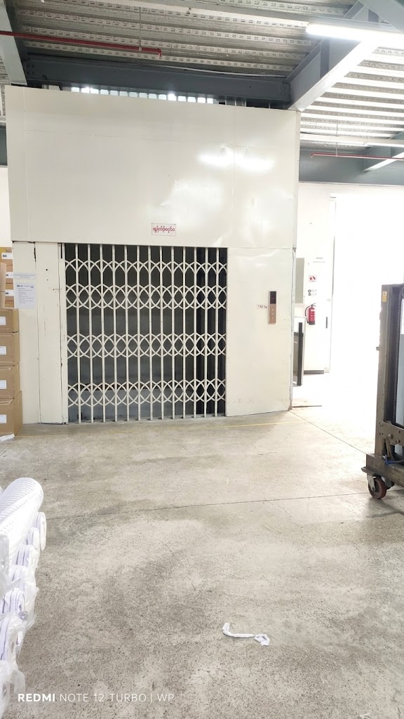 SMK industrial elevator project.